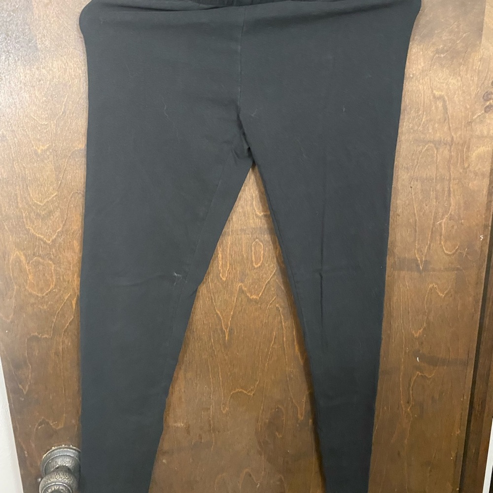 4) Four no boundaries (size 3-5) smll black leggings - Picture 9 of 13